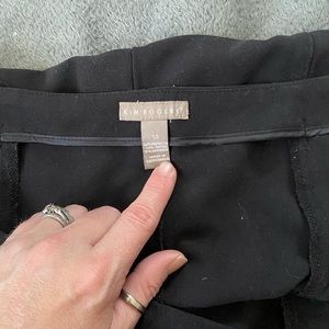 Black dress skirt
